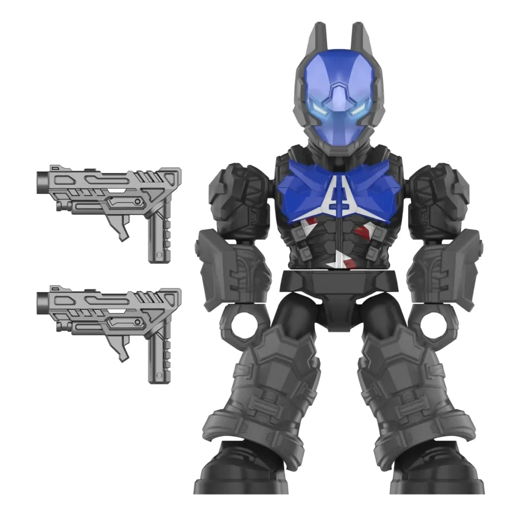 Blokees DC Batman Defender Version 03 Arkham Chaos Prologue Blind Box Buildable Figure | Hero 5 Series | 18-24 Pieces | 8+ Years