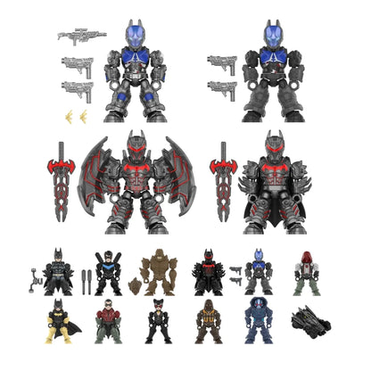 Blokees DC Batman Defender Version 03 Arkham Chaos Prologue Blind Box Buildable Figure | Hero 5 Series | 18-24 Pieces | 8+ Years