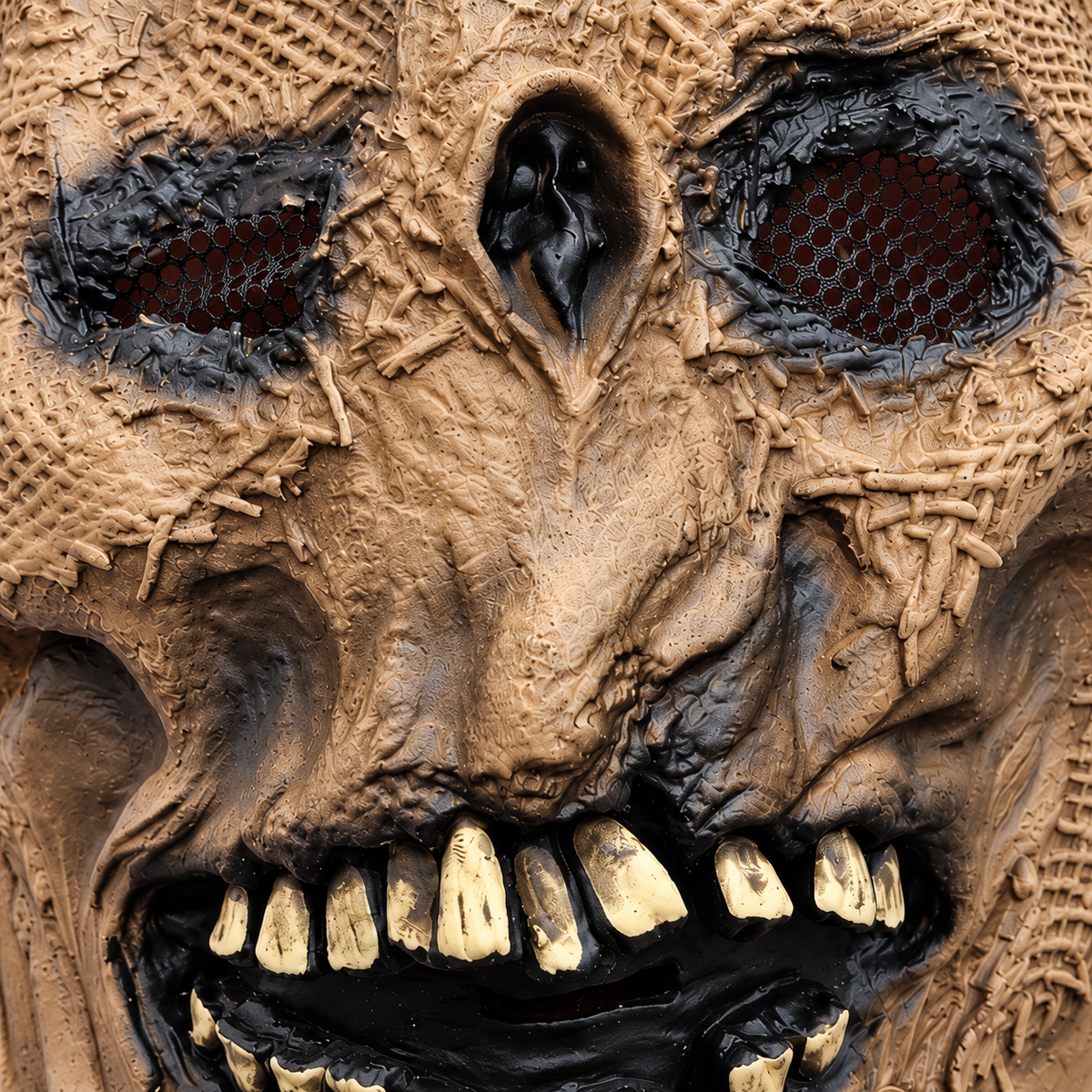 Halloween Scary Mummy Zombie Mask – Realistic Stitched Horror Monster Costume Mask for Adults