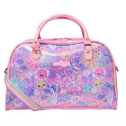 Smiggle Travel Duffel Bag | Kids Weekender Bag with Adjustable Shoulder Strap & 43cm Large Capacity