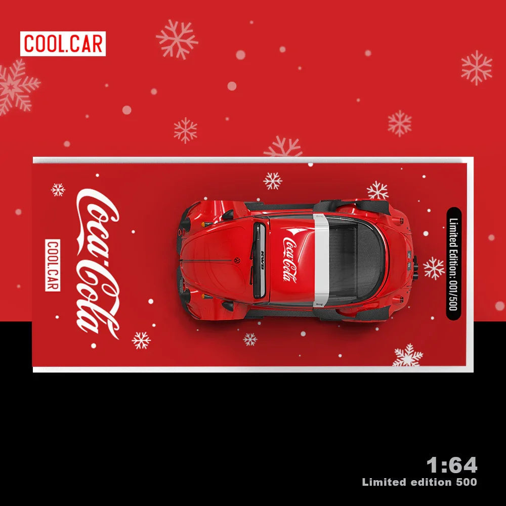 Cool Car 1:64 Beatles Christmas Coca-Cola Limited Edition Diecast Model Car