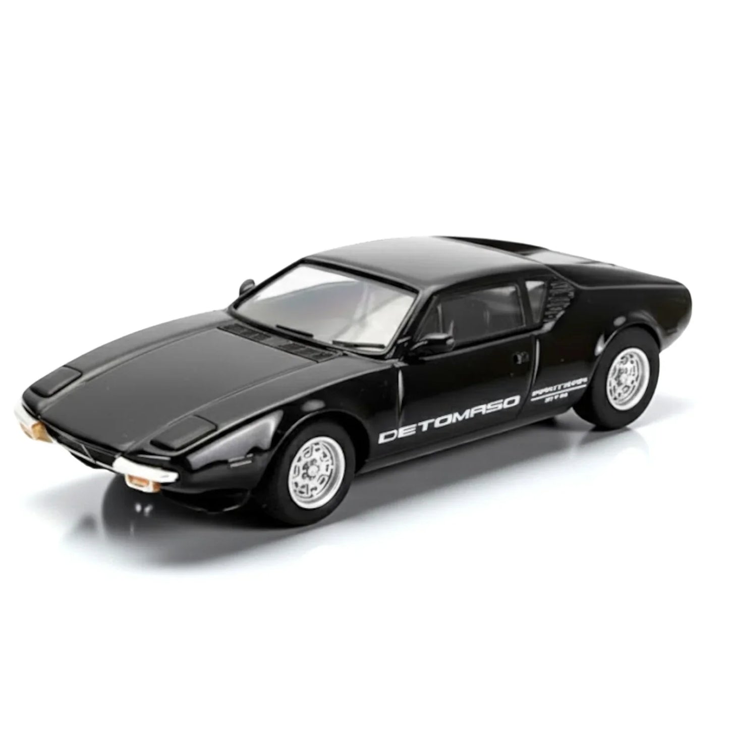 Para64 1:64 Scale 1972 De Tomaso Pantera Black – Premium Diecast Model Car