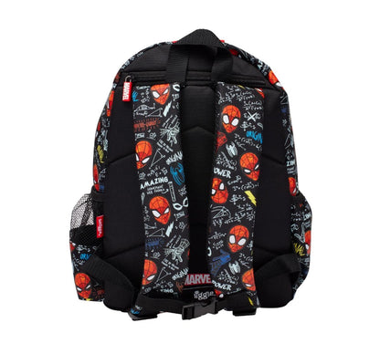 Marvel x Smiggle Junior Character Hoodie Backpack – Spider-Man Kids School Bag for Ages 3+