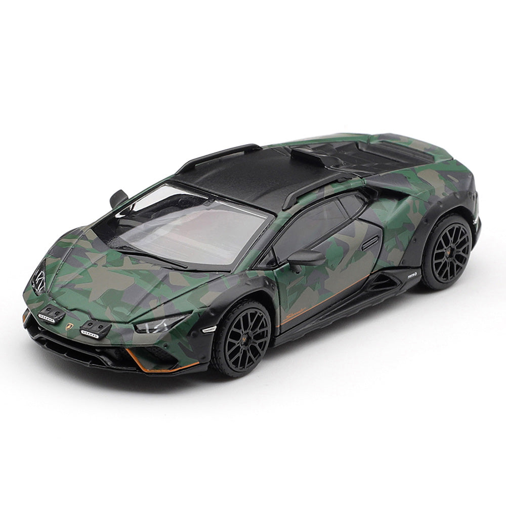 MINI GT 1:64 Lamborghini Huracan Sterrato All-Terrain NEVE SABBIA BOSCO TERRA Set Diecast Scale Model Cars