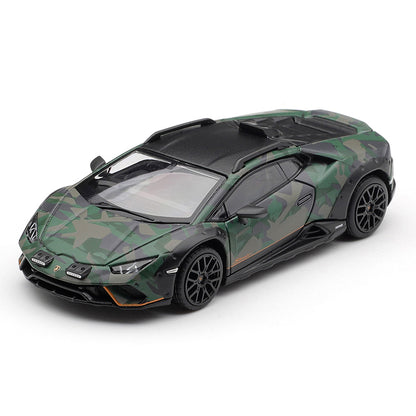 MINI GT 1:64 Lamborghini Huracan Sterrato All-Terrain NEVE SABBIA BOSCO TERRA Set Diecast Scale Model Cars