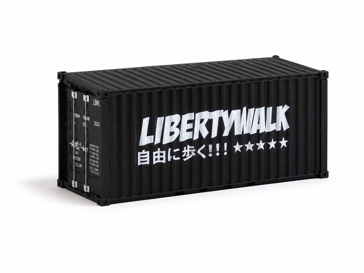 You&Car 1:64 Die-Cast Metal Shipping Container Model | Premium Miniature Cargo Container Collectible with 2 Variants