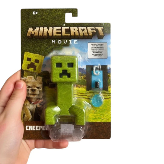 Minecraft Movie Creeper Action Figure with Accessories | Collectible Toy Figure | 6+ Age