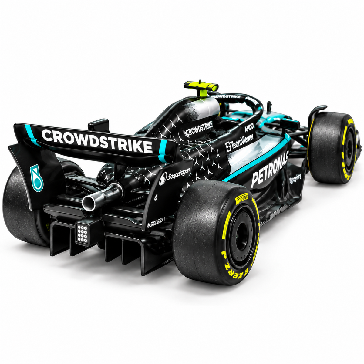Bburago Mercedes-AMG F1 W16 E Performance Andrea Kimi Antonelli #12 1:43 Scale Die-Cast Formula 1 Racing Car Model – Mercedes-AMG PETRONAS F1 Team Collectible with Display Box