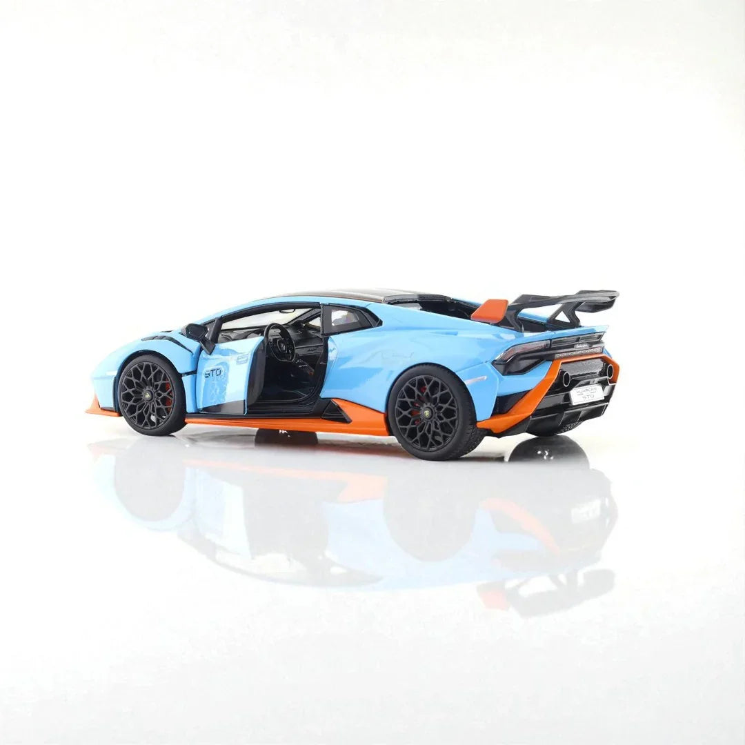 Rastar 1:18 Lamborghini Huracán STO Diecast Model Car – Blue (63800) - Jaiman Toys