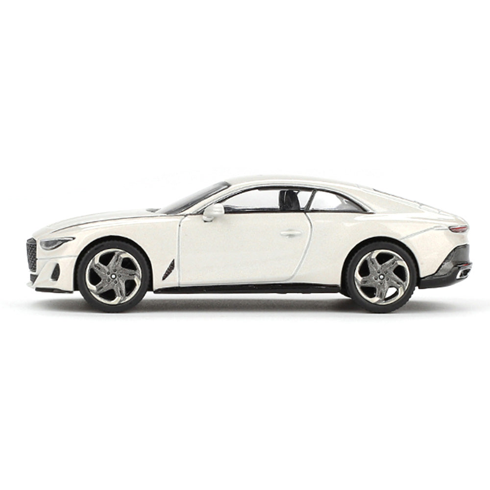 Mini GT 1:64 Bentley Batur Bonneville Pearl White Diecast Model Car