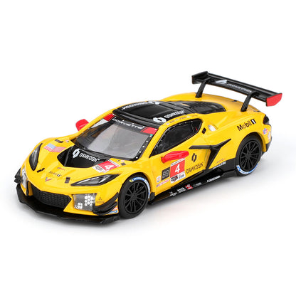 MINI GT 1:64 Chevrolet Corvette Z06 GT3.R #4 2025 IMSA Daytona 24 Hrs | Corvette Racing by Pratt Miller Motorsports | MGT01197 | BGX