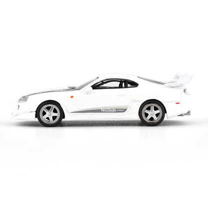 Mini GT 1:64 Toyota Supra VeilSide Combat V-I White Diecast Model Car