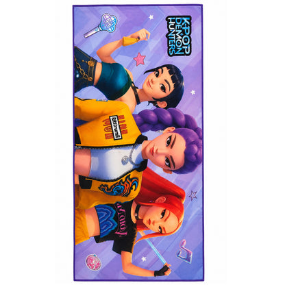 K-POP Quick Dry Beach Towel 54 x 28 Inch  | Super Absorbent Microfiber Towel for Beach, Pool, Gym & Travel