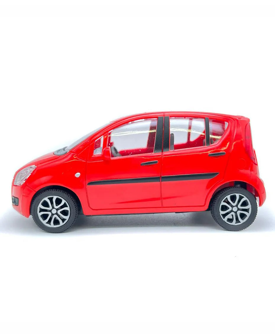 Centy Wheel Force Ritz Pull Back Action Toy Car | Friction Powered Mini Hatchback Model | Red Pull-Back Toy Vehicle for Kids Age 3+ |BGX