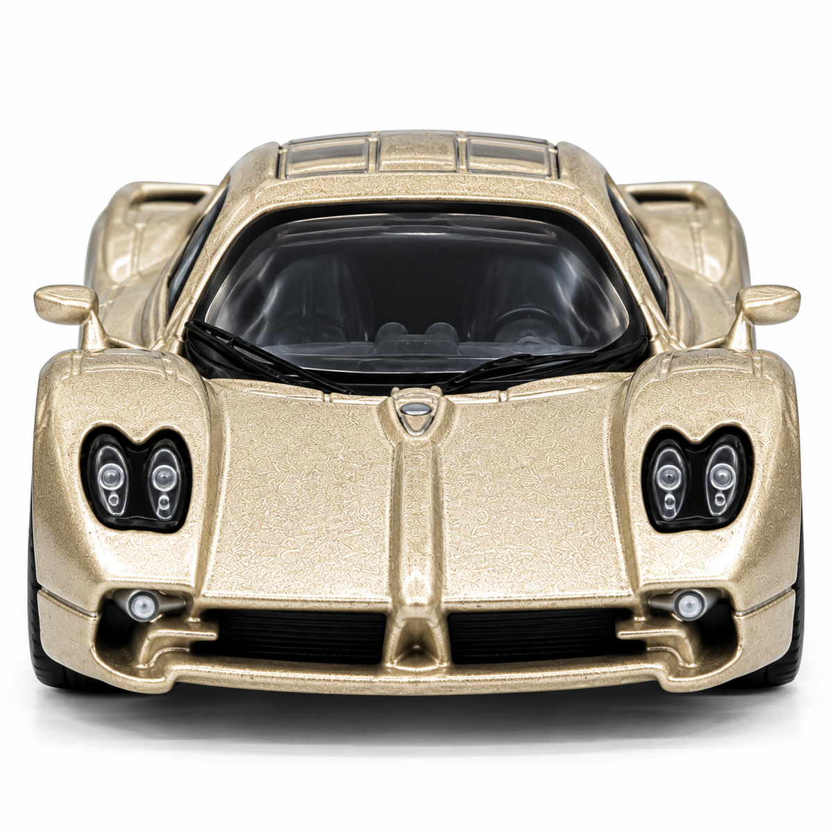 Welly 1:64 Pagani Utopia Light Gold Die-Cast Metal Model Car