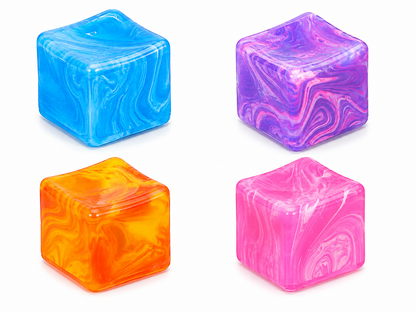 Squeeze Cube Squishy Stress Relief Fidget Toy – Soft Sensory Squeeze Toy, 1 Pc Random Colour