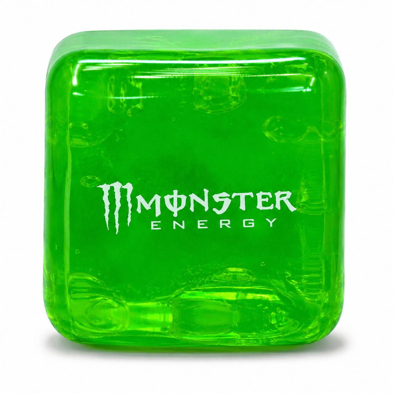 NeeDoh Nice Cube Monster Energy Super Squishy Sensory Fidget Toy – Green