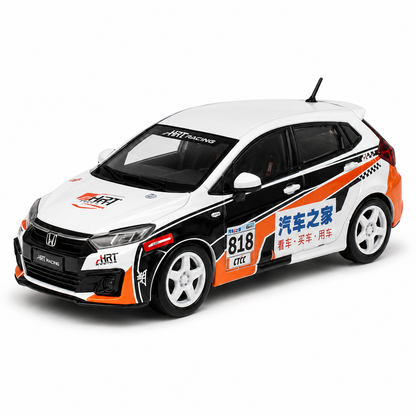 AHRT Racing Die-Cast Model Car Combo Set 601 & 818 with Display Cases – Pack of 2