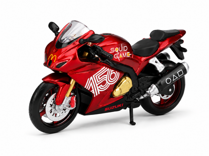MoreArt 1:64 M-229 Suzuki Masked Soldier Motorcycle & Figure Set