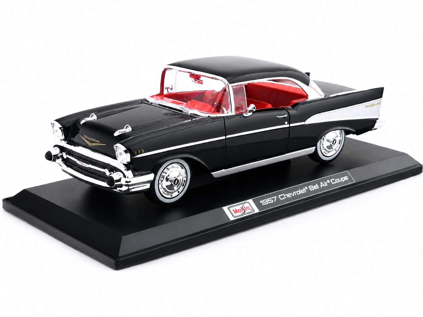 Maisto 1:18 Scale 1957 Chevrolet Bel Air Coupe Die-Cast Model  – Special Collection | Collector's Edition