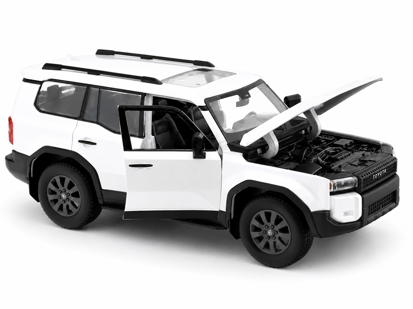 Maisto 1:24 Scale 2024 Toyota Land Cruiser White Collector’s Collection Diecast SUV