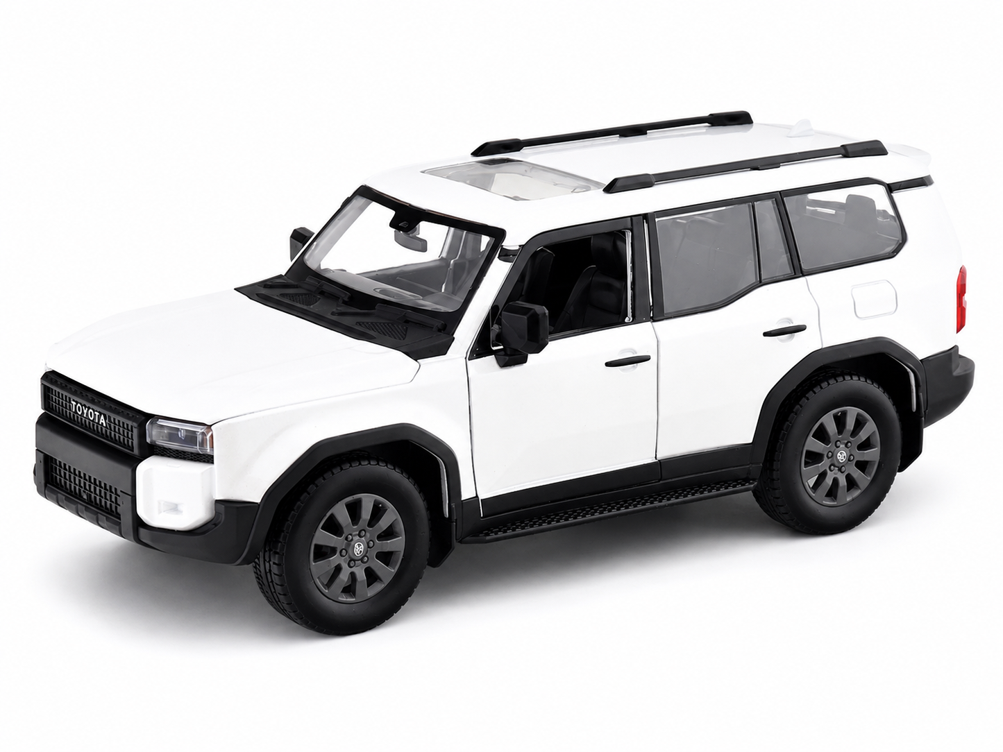Maisto 1:24 Scale 2024 Toyota Land Cruiser White Collector’s Collection Diecast SUV