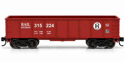 HANFIY 95015 HO 1:87 Freight Train Model 3-Car Set | Reefer, Gondola & Box Car