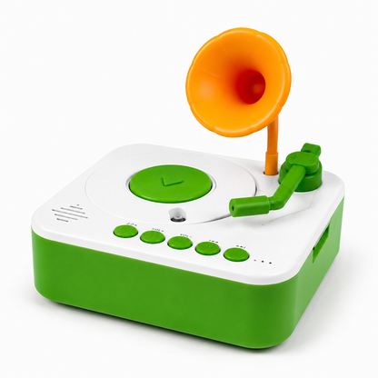 Interactive Children's Phonograph with 96 Story Cards | Educational Audio Learning Toy