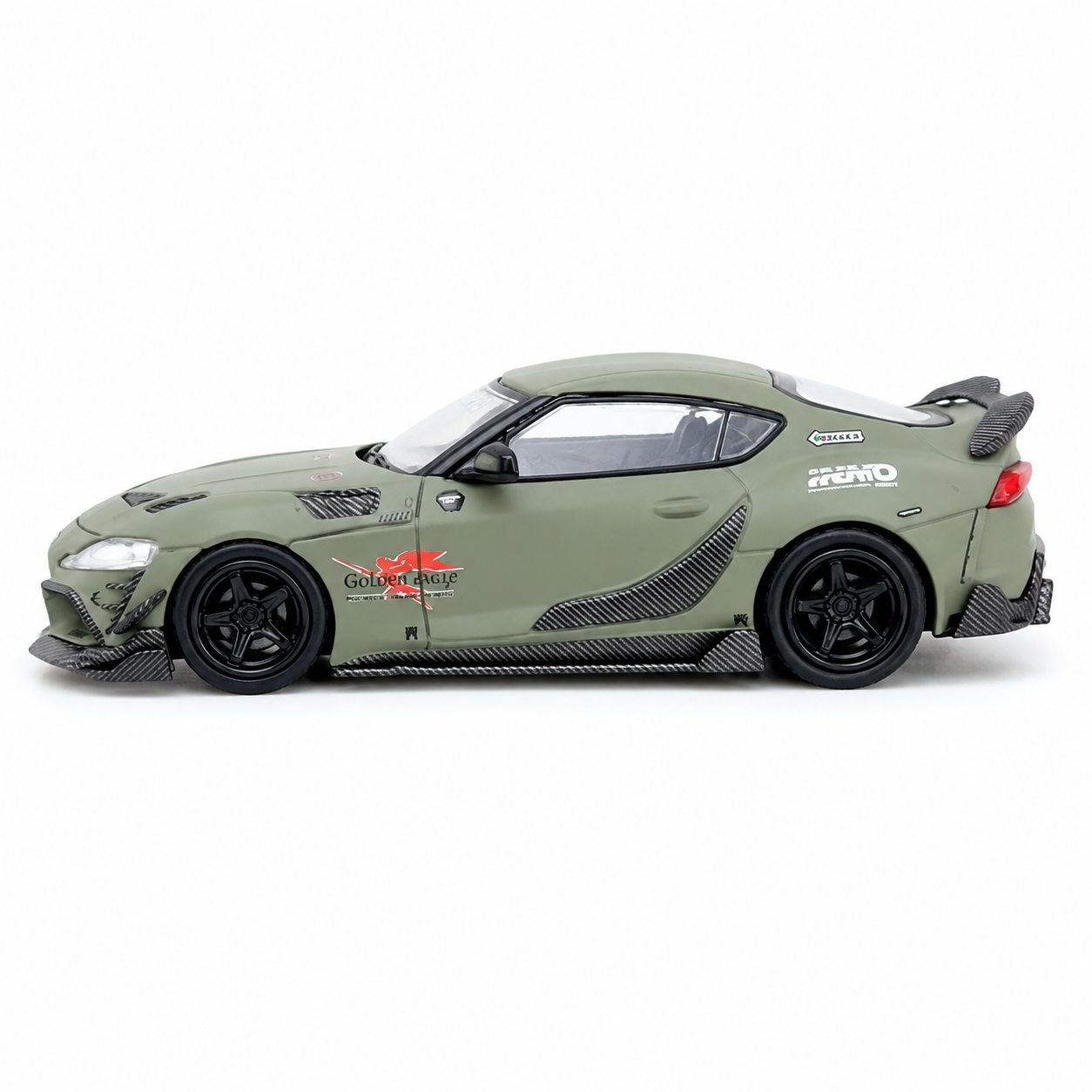 INNO64 Toyota Supra A90 DarwinPRO 1:64 Die-Cast Model – Matt Green