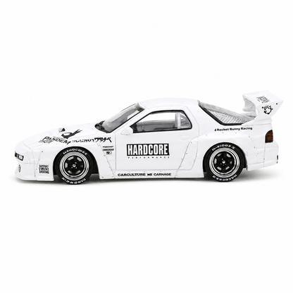 INNO64 Mazda RX-7 FC3S Pandem Aero 1:64 Die-Cast Car – White