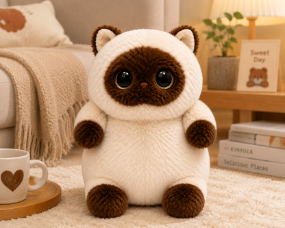 Breatoi! Smart AI Companion Robot Pet | Voice Chat, Emotional Interaction, App-Controlled Desktop AI Robot | Wi-Fi & Bluetooth Interactive Smart Companion for Kids & Adults - AI Meow Star
