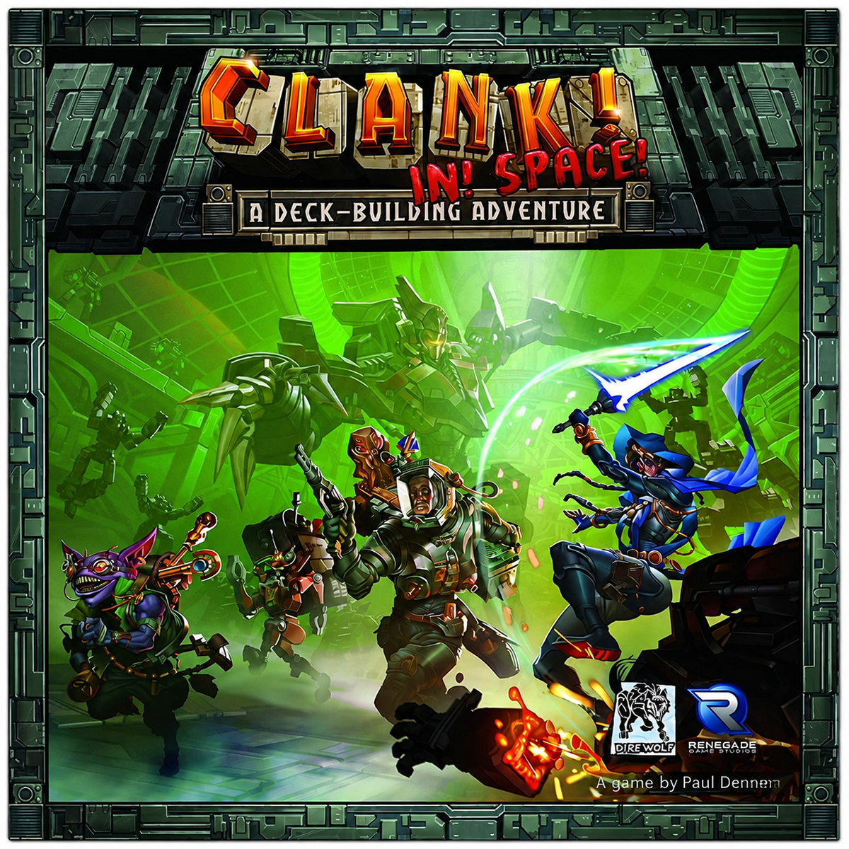 Clank! In! Space! Deck-Building Board Game | Sci-Fi Adventure Strategy Game | Standalone Board Game for 2–4 Players | Ages 13+