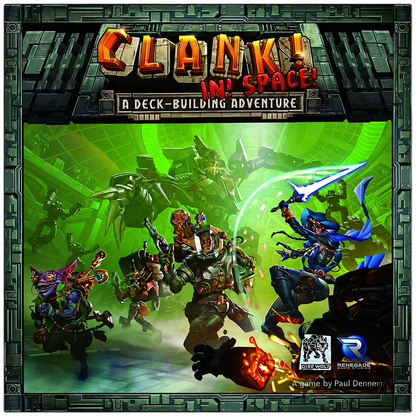 Clank! In! Space! Deck-Building Board Game | Sci-Fi Adventure Strategy Game | Standalone Board Game for 2–4 Players | Ages 13+