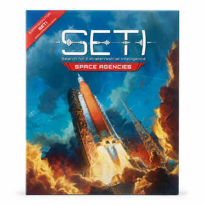 SETI: Space Agencies Board Game Expansion | Strategy Game for 1–4 Players, Ages 14+