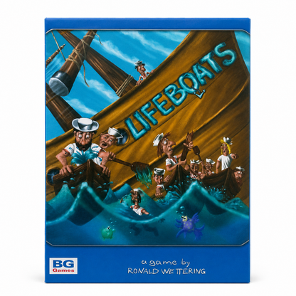 Lifeboats Negotiation Strategy Board Game | Rescue & Survival Game for 3–6 Players, Ages 12+