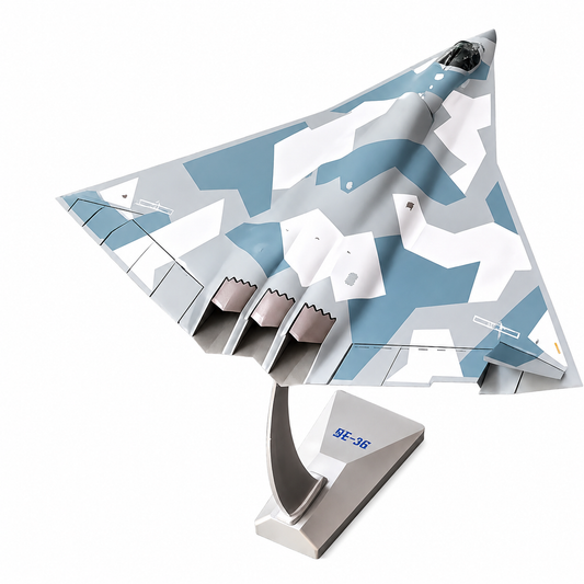 Premium Aircraft Model Plane 1:72 Scale – J-36 Stealth Fighter Metal Diecast for Collectors & Aviation Enthusiasts