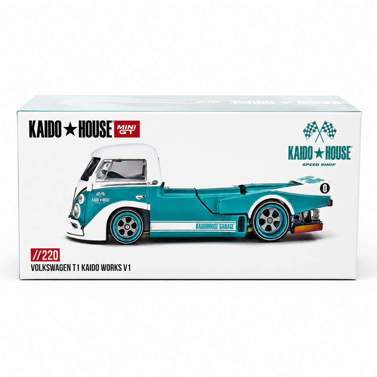 Kaido House x MINI GT 1:64 Volkswagen T1 Kaido Works V1 | KHMG220 | Collector Box | BGX