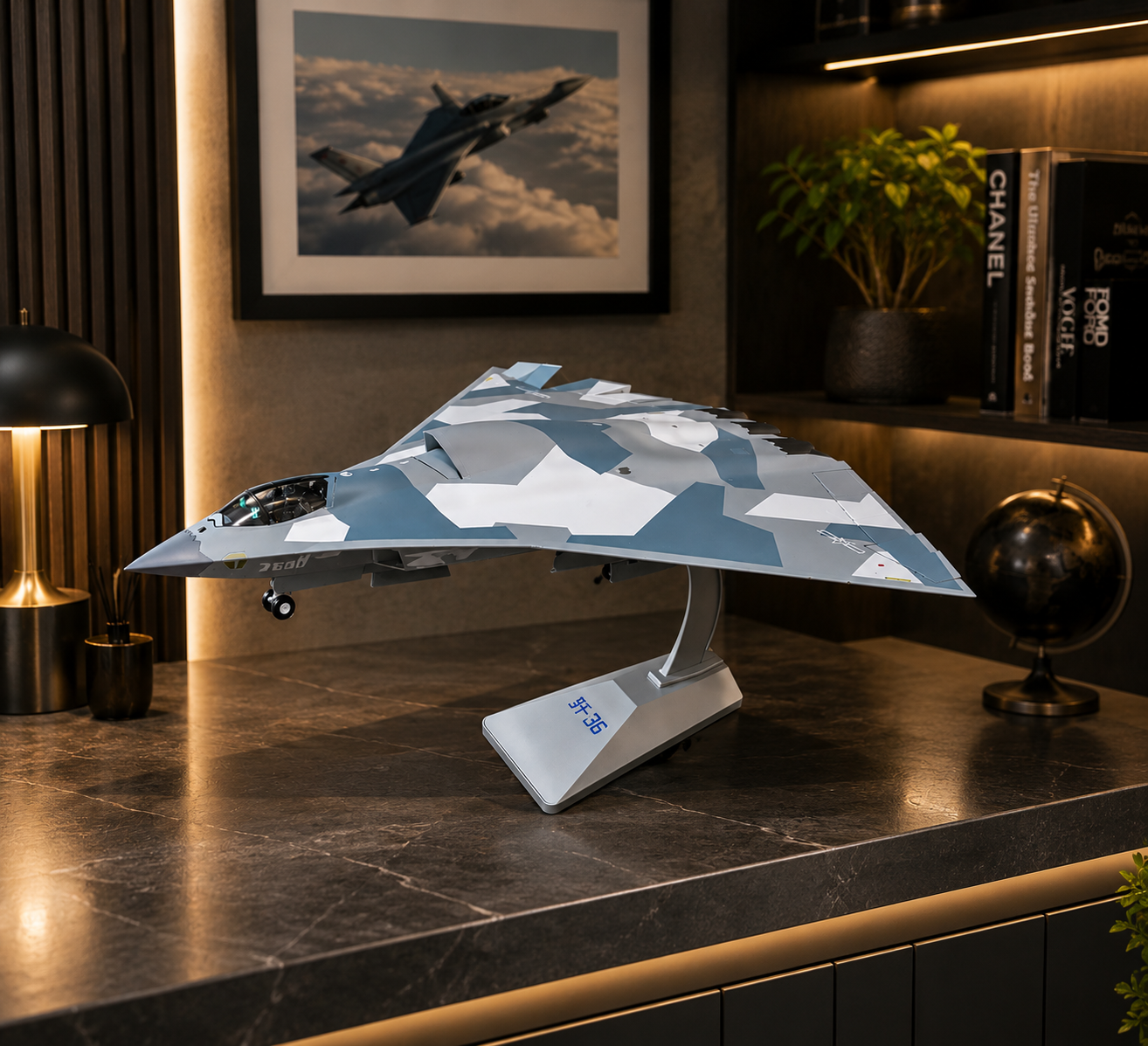 Premium Aircraft Model Plane 1:72 Scale – J-36 Stealth Fighter Metal Diecast for Collectors & Aviation Enthusiasts