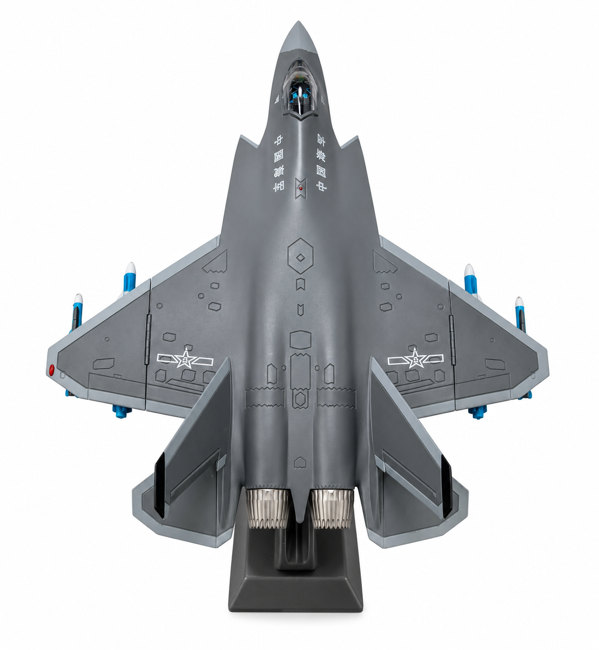 Premium Aircraft Model Plane 1:60 Scale – J-35 Stealth Fighter Metal Diecast Collectible with Display Stand for Collectors & Aviation Enthusiasts