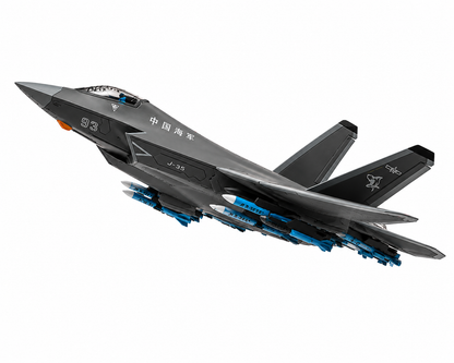 Premium Aircraft Model Plane 1:60 Scale – J-35 Stealth Fighter Metal Diecast Collectible with Display Stand for Collectors & Aviation Enthusiasts