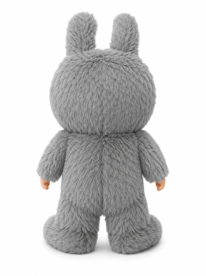 Interactive Walking Labubu Plush Toy with Music & Twisting Action | Soft Battery-Operated Labubu Toy for Kids