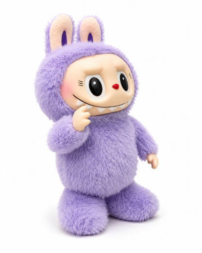 Plush Toys Interactive Walking & Musical Labubu Doll | Soft Plush Labubu Toy with Sound & Twisting Action | Battery Operated Toy for Kids 3+ Years