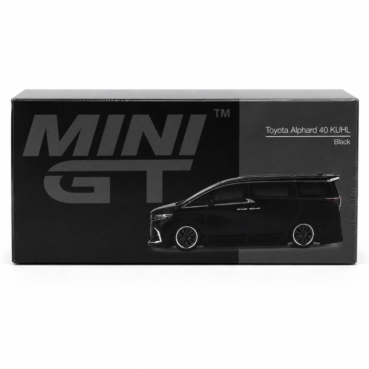 MINI GT 1:64 Toyota Alphard 40 KUHL Black Diecast Model Car