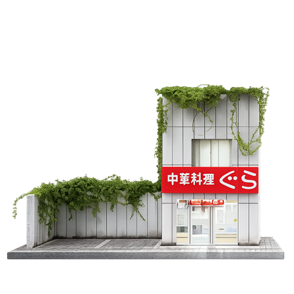 MOREART iCZ 1:64 Street Scene Assembly Series 02 MO960202 LED Diorama Display Case for Diecast Model Cars