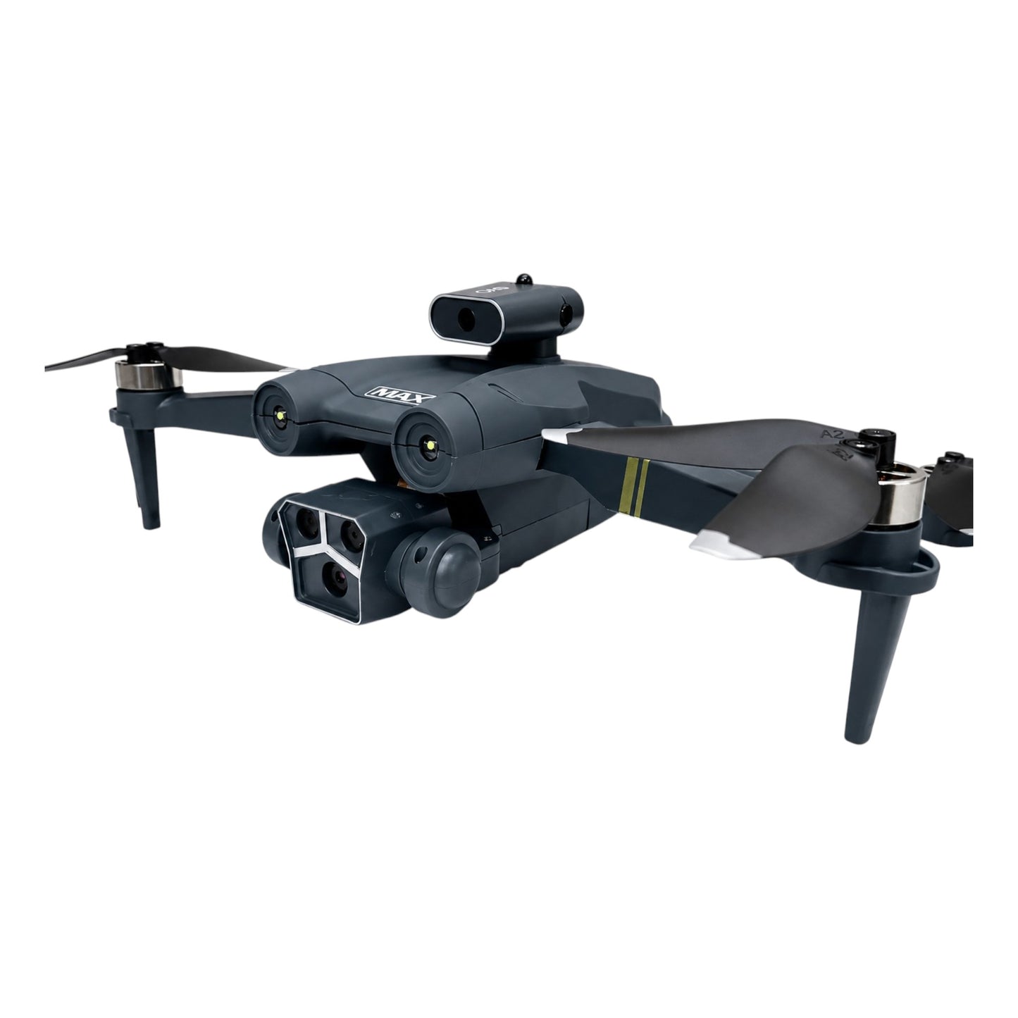 M3 MAX Foldable RC Drone with Dual Camera, 90° ESC Adjustable Camera, Optical Flow Positioning, Visual Obstacle Avoidance & Altitude Hold | Remote Control Quadcopter
