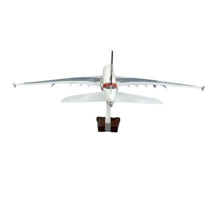 Airbus A380 UAE Emirates 1:160 Scale Diecast Aeroplane Display Model with LED Light | Premium Aircraft Replica with Display Stand