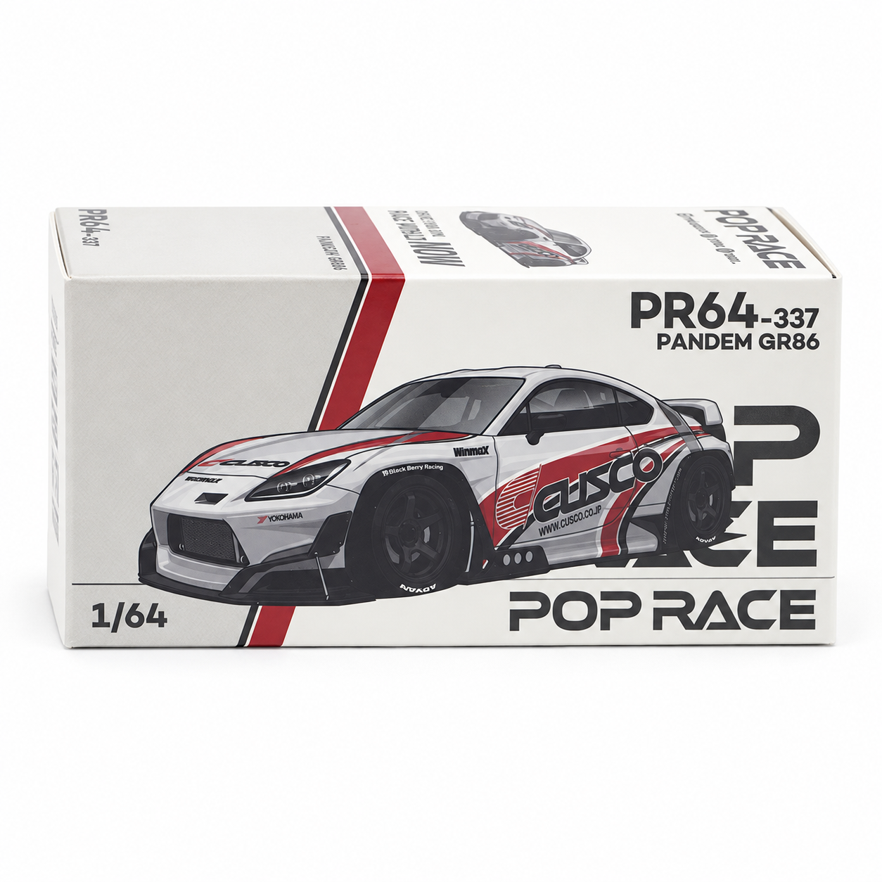 POP RACE 1:64 Pandem GR86 CUSCO Racing – PR64-337 | Collector