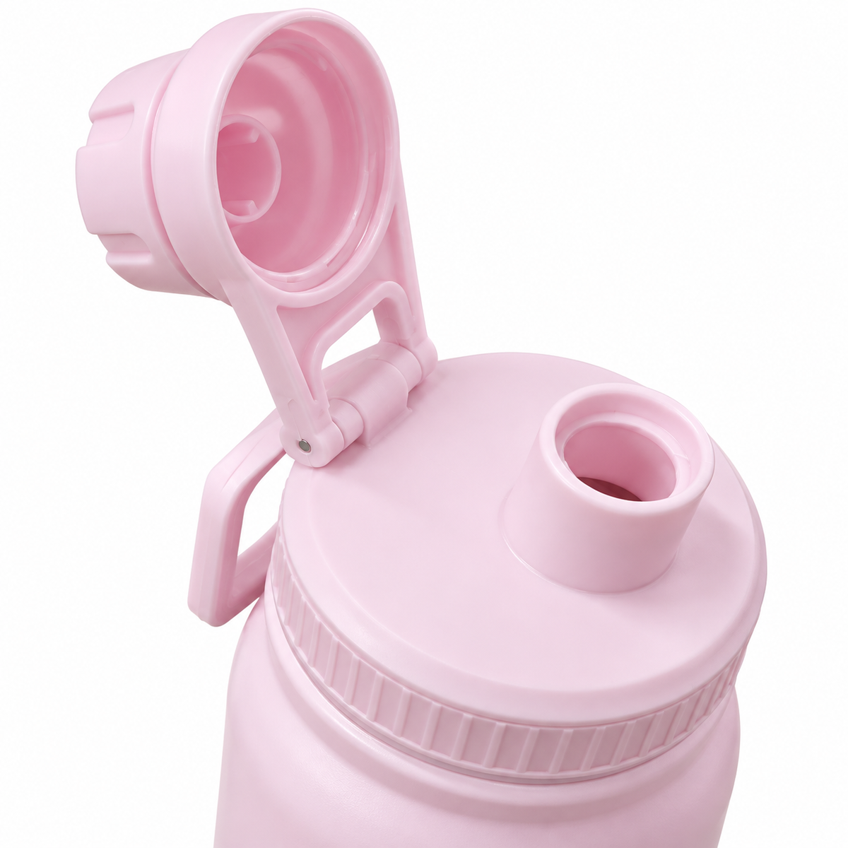 The Monsters Labubu 800ml Vacuum Insulated Stainless Steel Water Bottle with Carry Handle & Tea Infuser – Pink