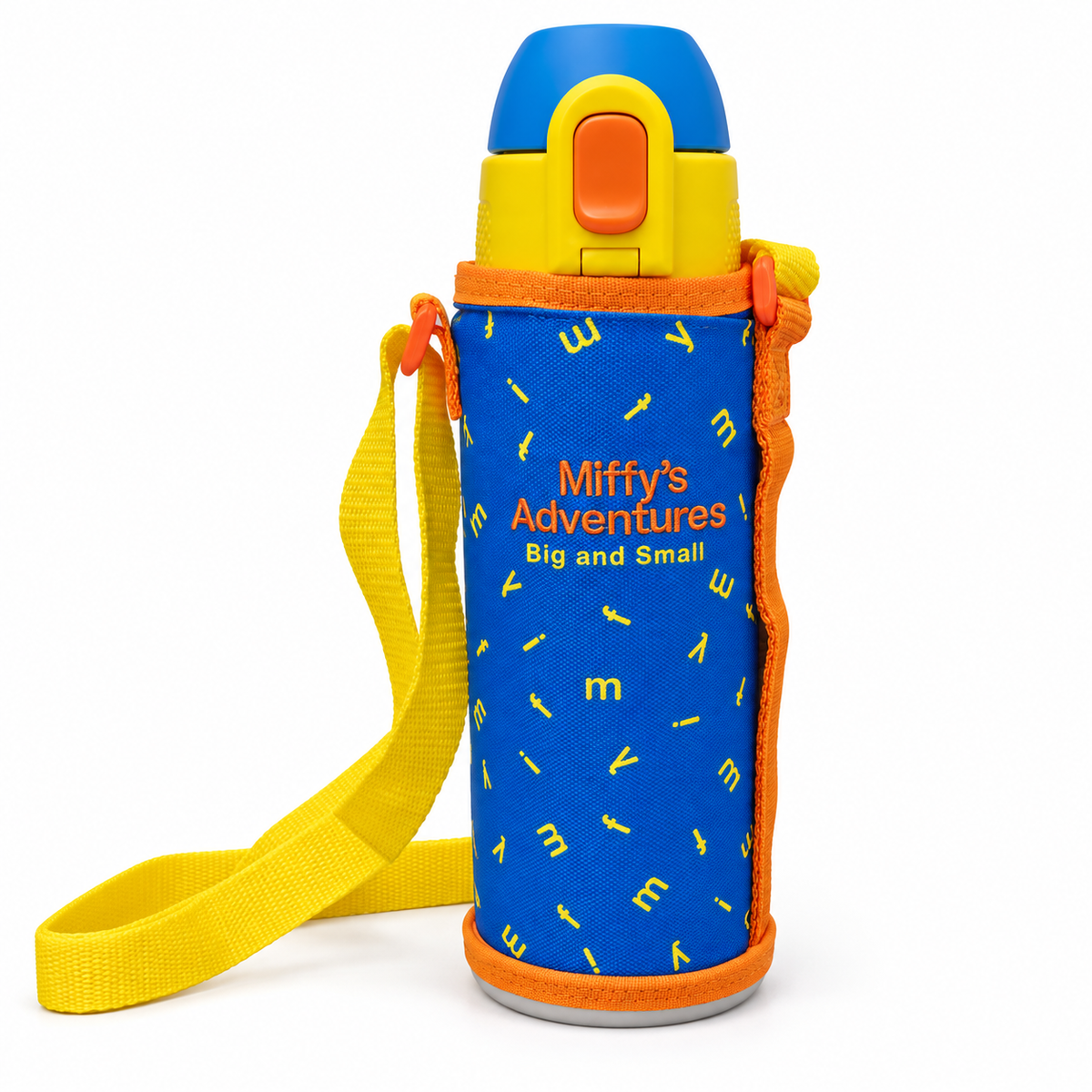 Miffy & Friends 500ml Stainless Steel Vacuum Insulated Water Bottle with Flip-Top Sipper Lid – Assorted Designs