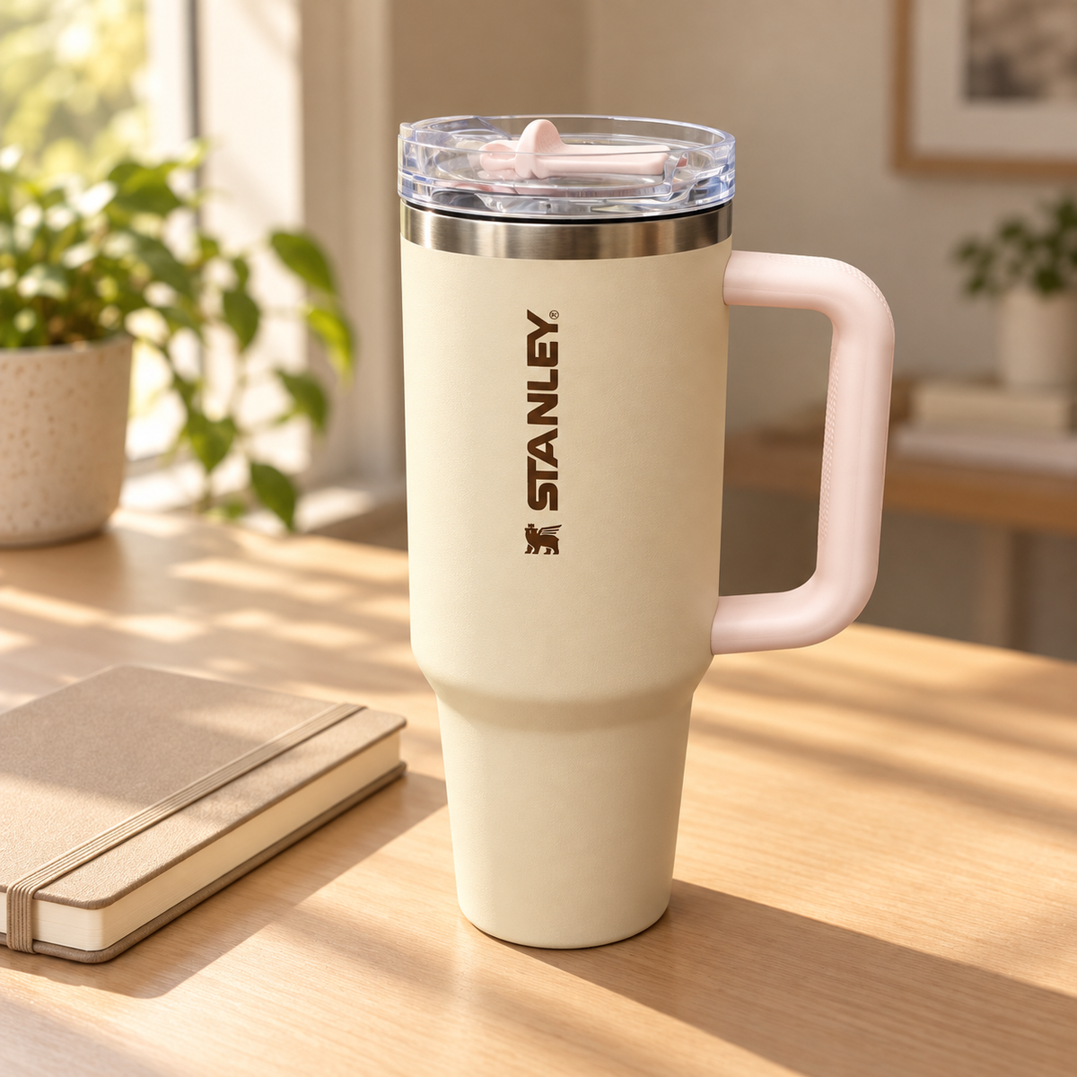 Stanley Quencher H2.0 FlowState Tumbler 40 oz / 1.18 L | Insulated Stainless Steel Cup with Handle & Straw